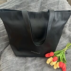 Marina Rinaldi - Black Minimalist Tote Bag